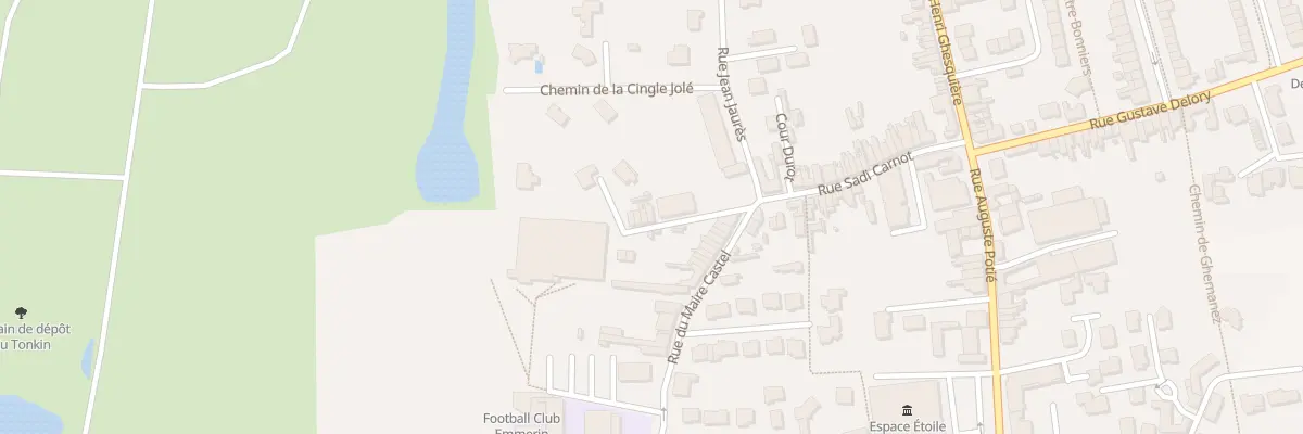 Plan du 46 Rue Sadi Carnot à Emmerin