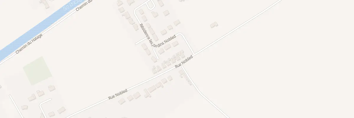 Plan du 549 Rue Nobled à Vitry-en-Artois