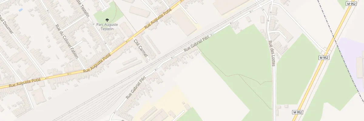 Plan du 162 Rue Gabriel Péri à Haubourdin