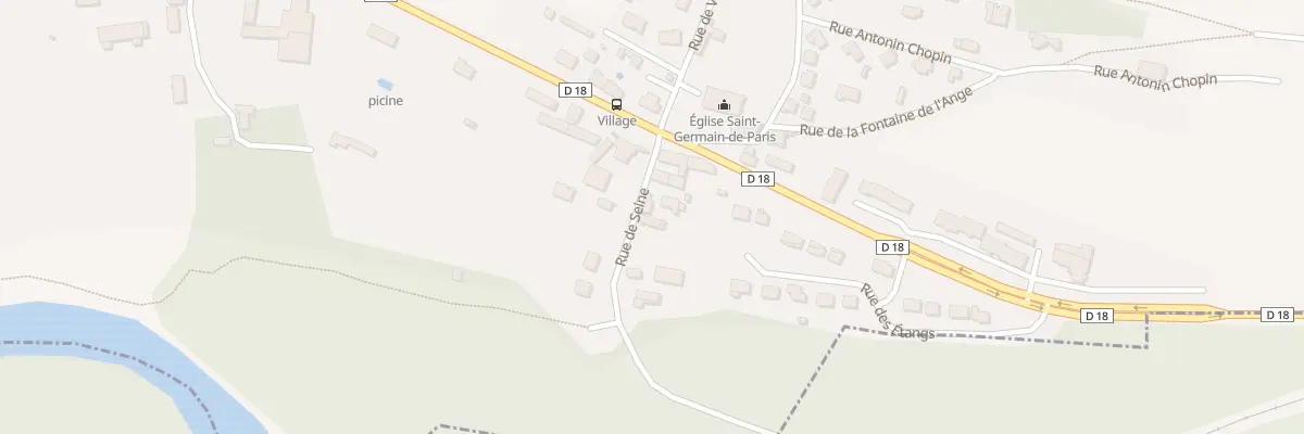 Plan du 3 Rue de Seine à Saint-Germain-Laval