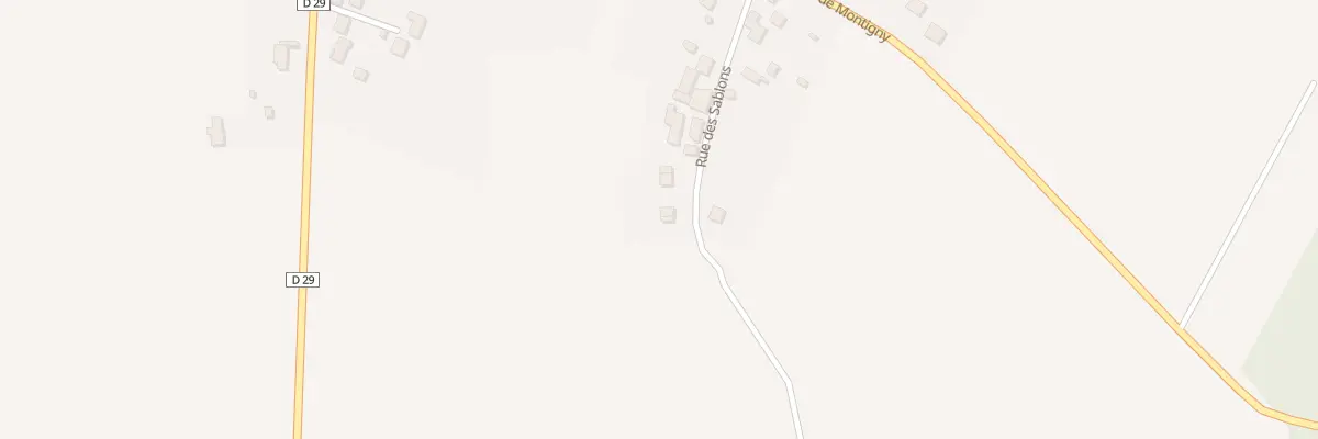 Plan du 170 Rue des Sablons à Coutençon
