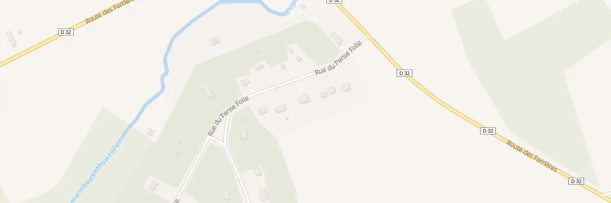 Plan du 135 Rue du Pense Folie à Saint-Hilaire-les-Andrésis