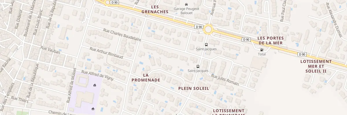 Plan du 40 Rue Charles Baudelaire à Saint-Laurent-de-la-Salanque