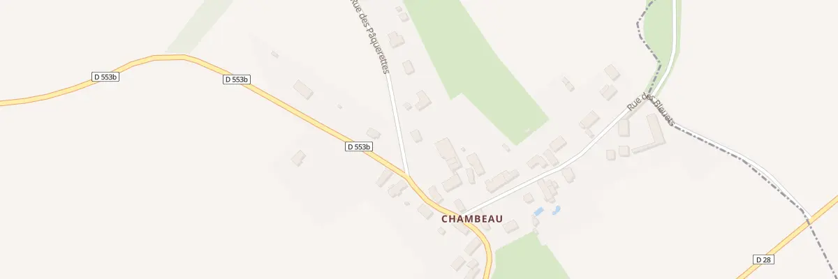Plan de la Rue des Pâquerettes à Saint-Andelain