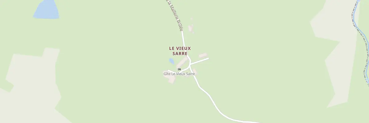 Plan du 5008 Le Vieux Sarre à Blomard
