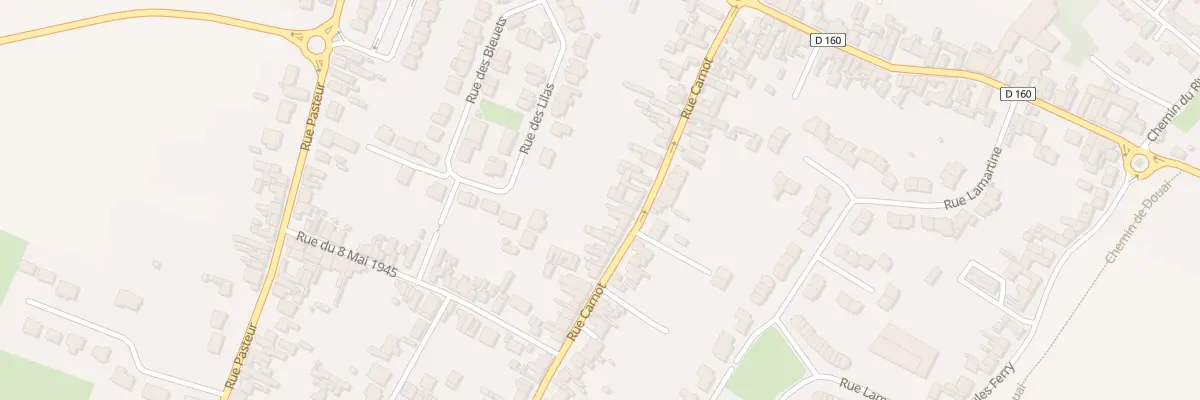 Plan du 83 Rue Carnot à Noyelles-Godault