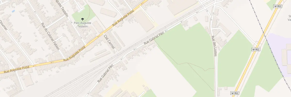 Plan du 168 Rue Gabriel Péri à Haubourdin