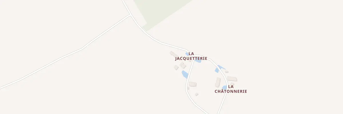 Plan du 1 La Jacquetterie à Chuelles
