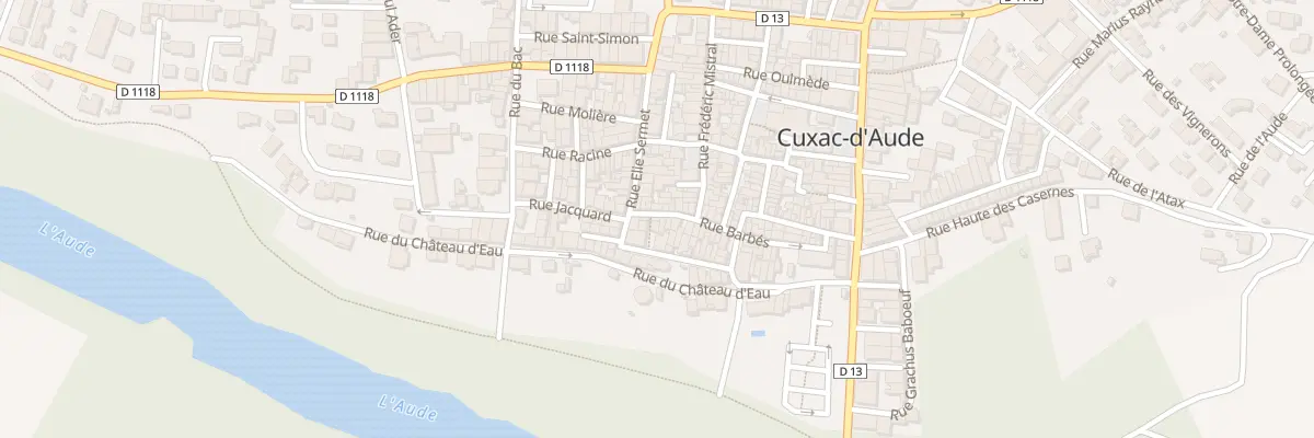 Plan du 27 Rue Barbés à Cuxac-d’Aude