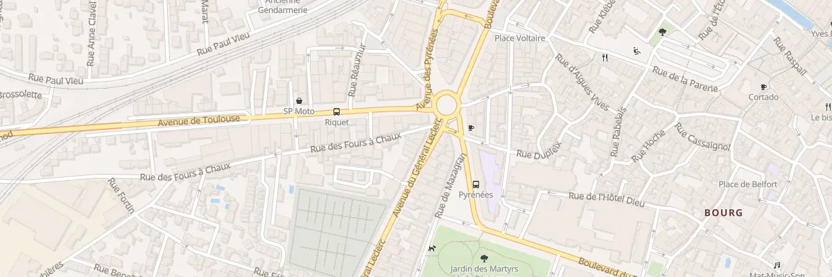 Plan du 4 Av General Leclerc à Narbonne