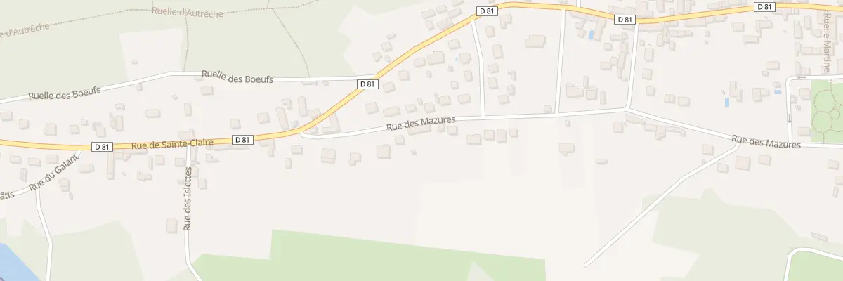Plan du 51 Rue des Mazures à Berneuil-sur-Aisne