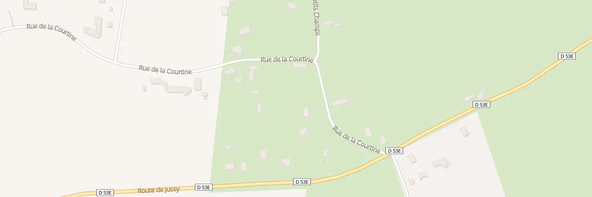Plan du 3T Rue de la Courtine à Argenvières