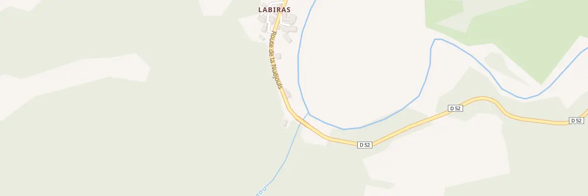 Plan du 5068 Labiras à Mélagues