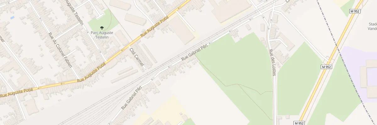 Plan du 172 Rue Gabriel Péri à Haubourdin