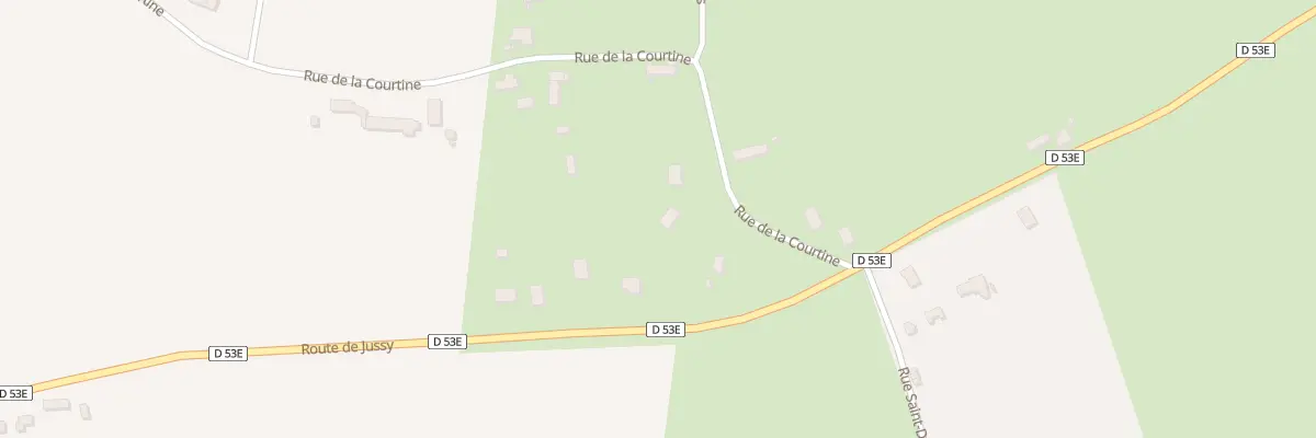 Plan du 3 Rue de la Courtine à Argenvières