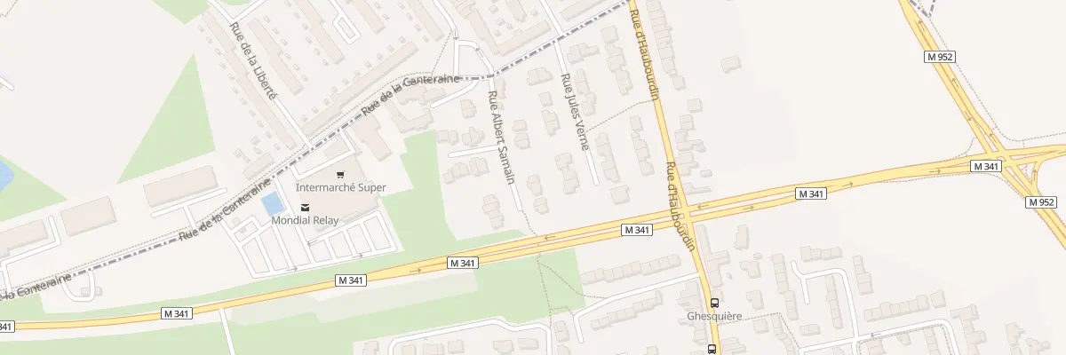 Plan du 7 Rue Albert Samain à Emmerin