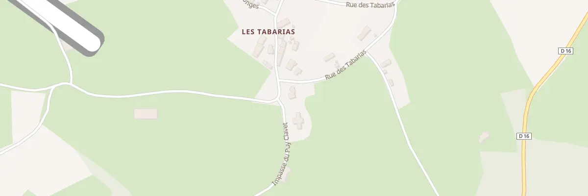 Plan du 5053 Puy Clavet à Saint-Gal-sur-Sioule