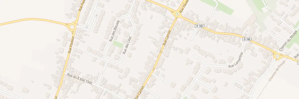 Plan du 95 Rue Carnot à Noyelles-Godault