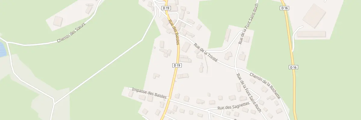 Plan du 7 Rue des Baisles à Charbonnières-les-Vieilles