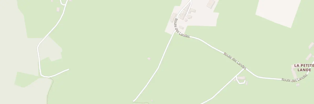 Plan du 14 Rte des Landes à Chouvigny