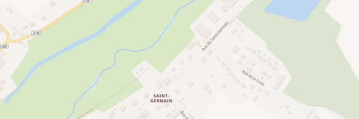 Plan du 51 Rue de Saint-Germain à Jouet-sur-l’Aubois
