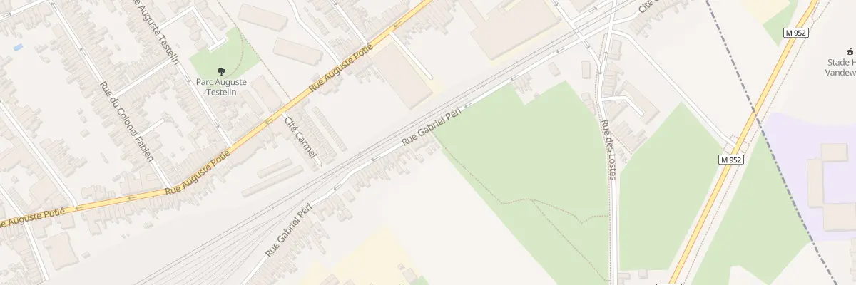 Plan du 180 Rue Gabriel Péri à Haubourdin