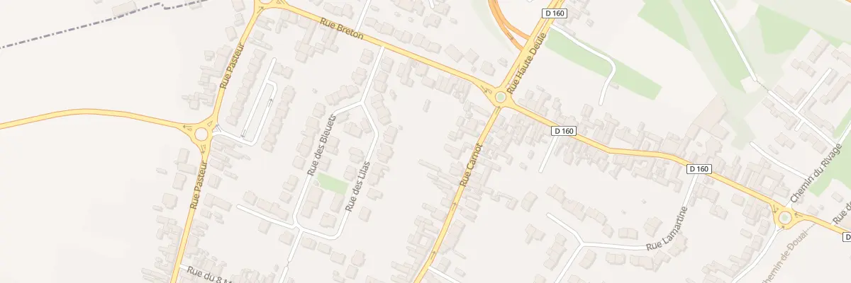 Plan du 107 Rue Carnot à Noyelles-Godault