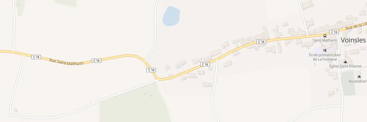 Plan du 32 Rue St Mathurin à Voinsles