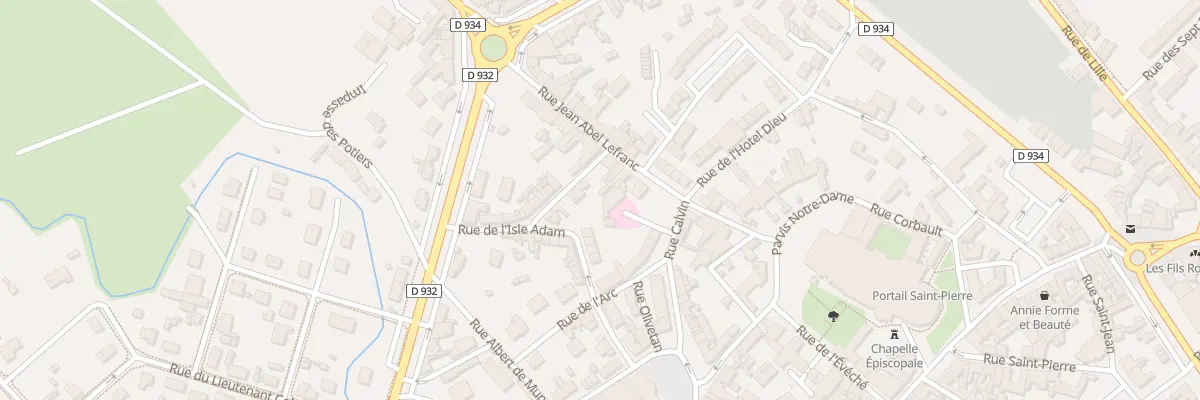 Plan du 11 Rue Jean Abel Lefranc à Noyon