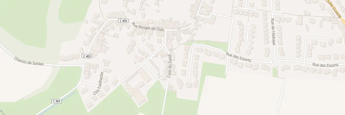 Plan du 5 Cour du Soleil à Emmerin