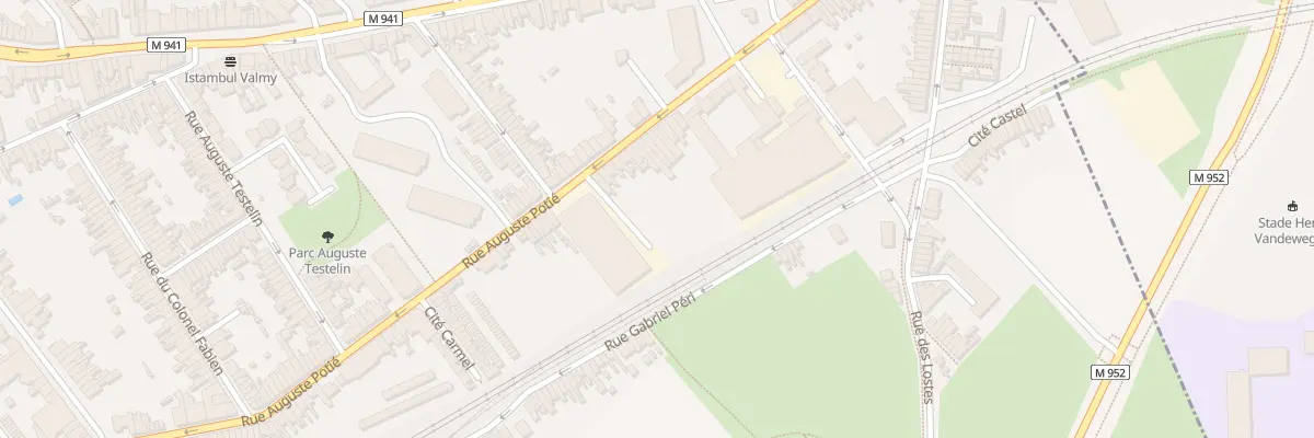 Plan du 178 Rue Auguste Potié à Haubourdin