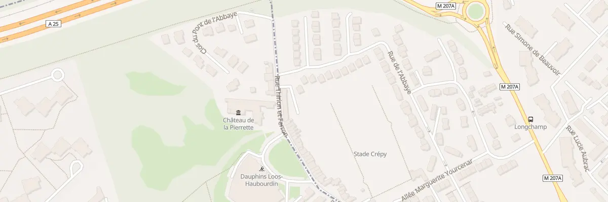 Plan du 57 Rue de l’Abbaye à Loos