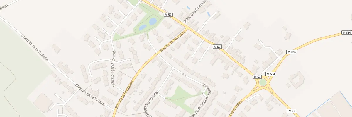Plan du 5 Rue du Pdt Kennedy à Verlinghem