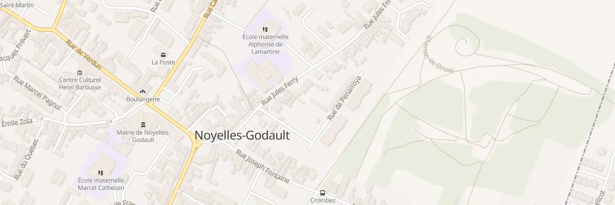 Plan du 30 Rue Jules Ferry à Noyelles-Godault