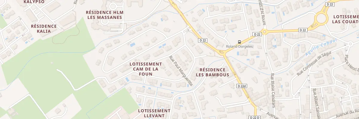 Plan du 8 Rue Paul Margueritte à Saint-Cyprien