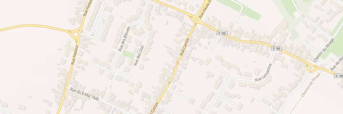 Plan du 97 Rue Carnot à Noyelles-Godault