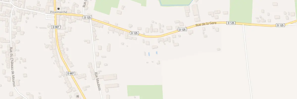 Plan du 26 Av de la Gare à Mesves-sur-Loire