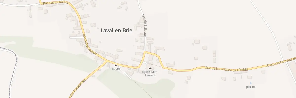 Plan du 1 Rue de la Fontaine de l’Erable à Laval-en-Brie