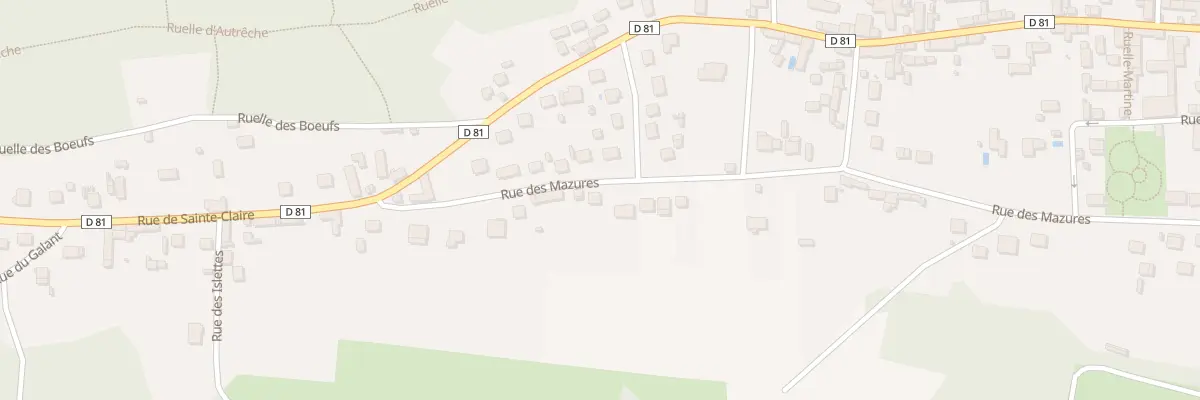 Plan du 49 Rue des Mazures à Berneuil-sur-Aisne