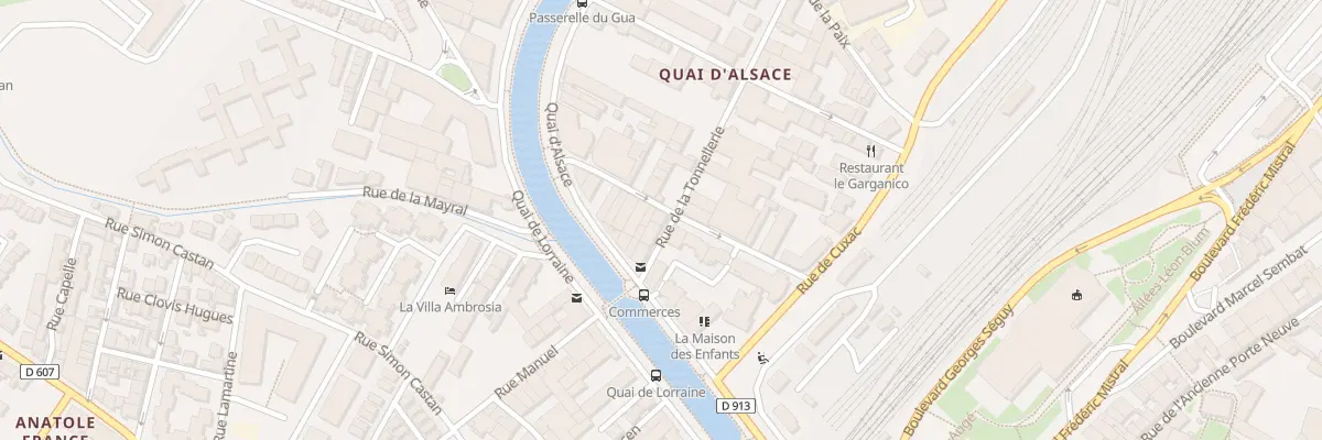 Plan du 5 Rue de la Tonnellerie à Narbonne