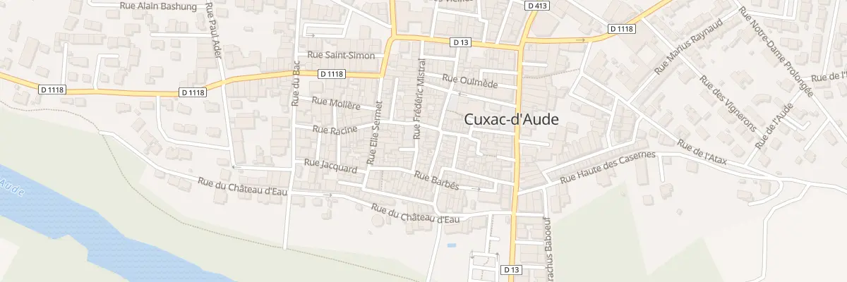 Plan du 19 Rue Frédéric Mistral à Cuxac-d’Aude