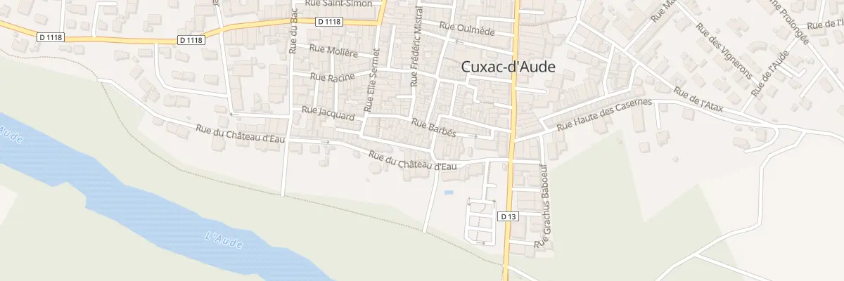 Plan du 12 Rue de la Porte d’Aude à Cuxac-d’Aude