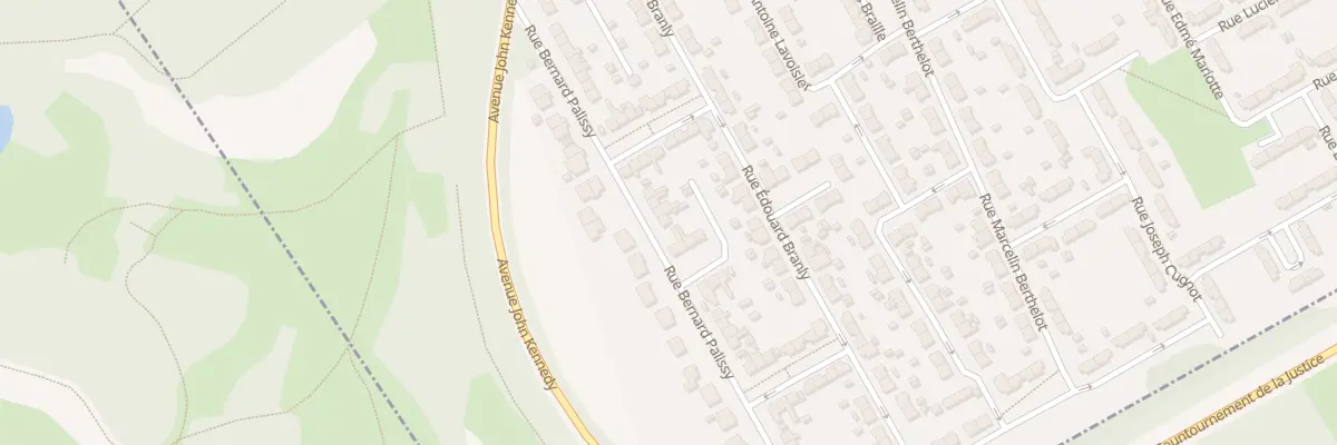 Plan du 20 Rue Bernard Palissy à Oignies