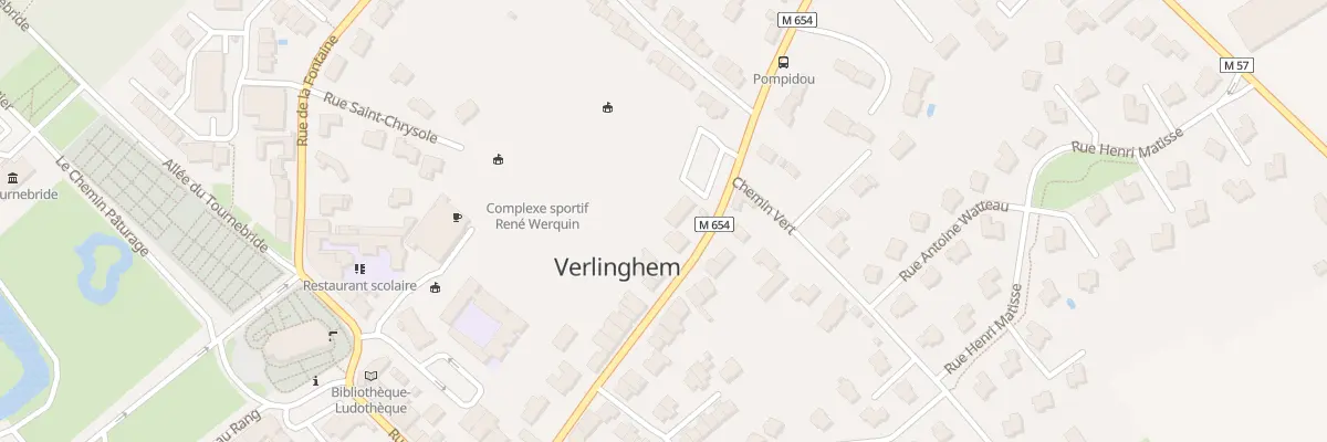 Plan du 22 Rue de Pérenchies à Verlinghem