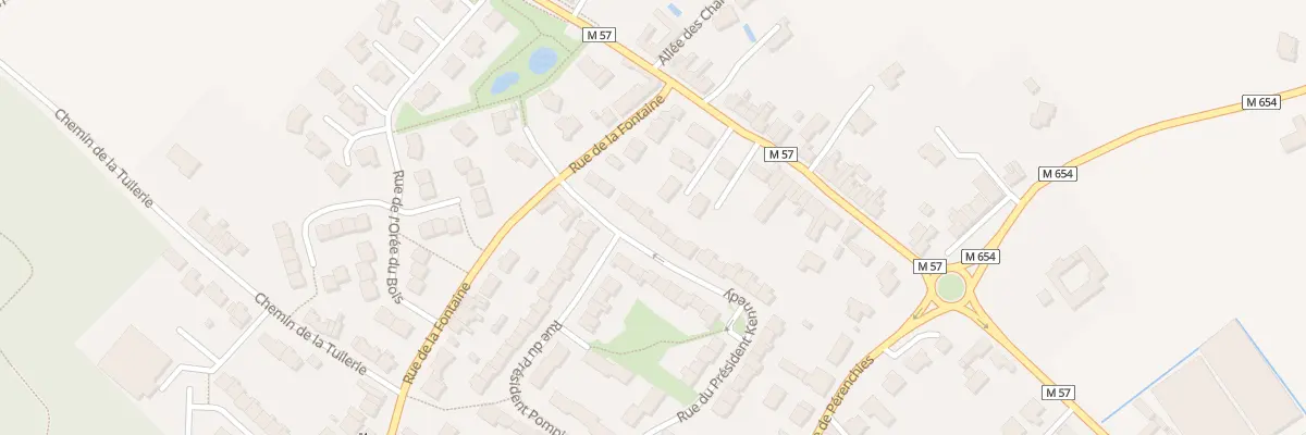 Plan du 9 Rue du Pdt Kennedy à Verlinghem