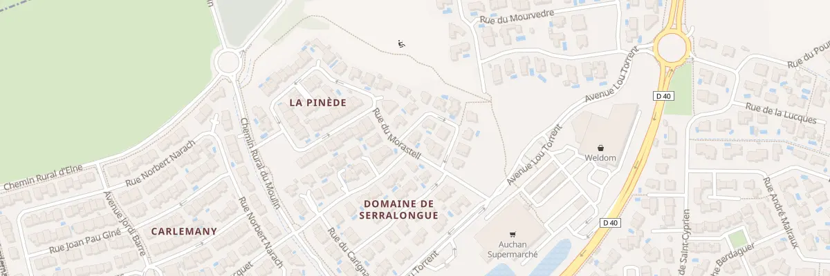 Plan du 2 Rue du Muscat à Latour-Bas-Elne