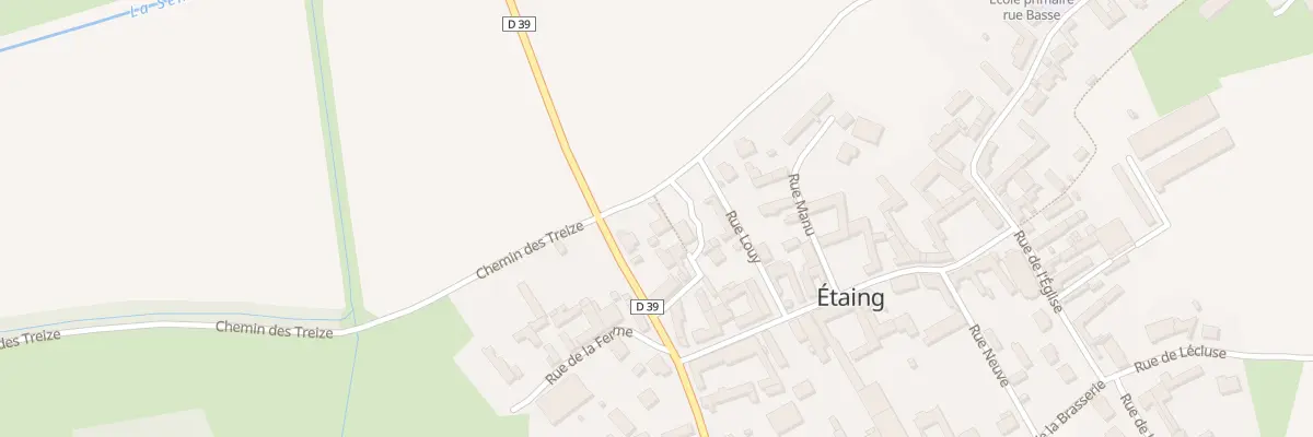 Plan du 4 Rue du Sac à Étaing