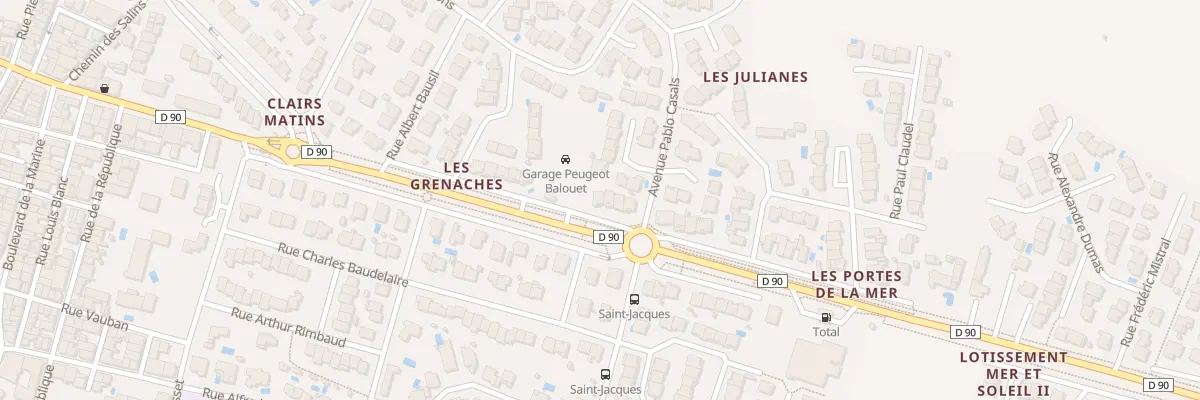 Plan du 23 All de la Mediterranee à Saint-Laurent-de-la-Salanque