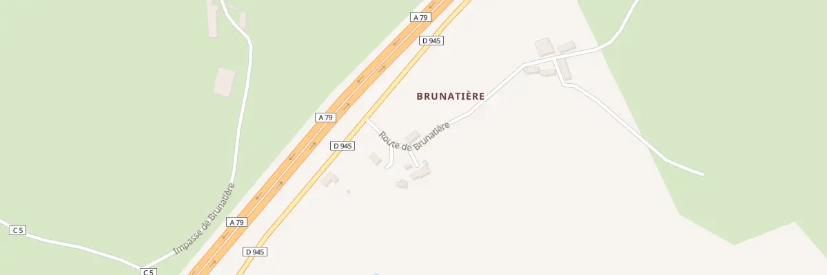 Plan du 5070 Brunatiere à Sazeret