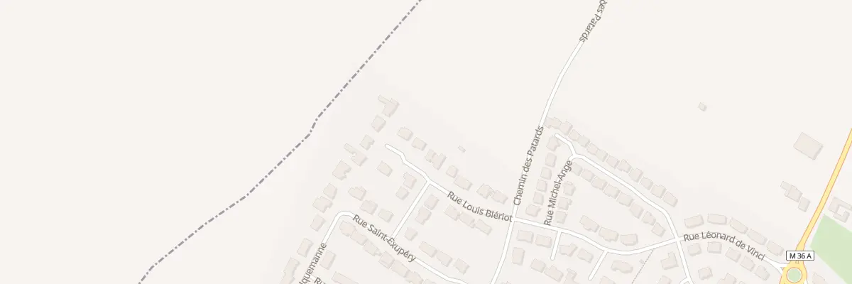 Plan du 12 Rue Louis Bleriot à Quesnoy-sur-Deûle
